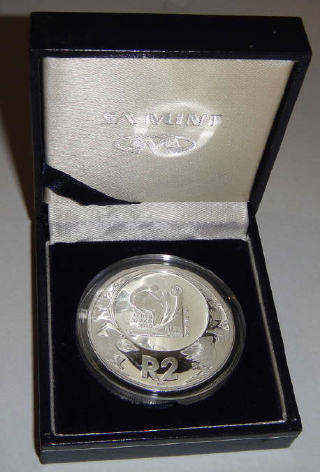 Sterling Silver R2 Crown : 2006 : World Soccer Cup (South Africa 2010)