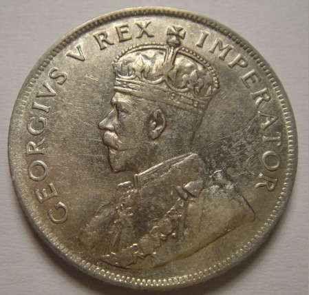 1927 Two-Shilling (2/-) : Union of South Africa