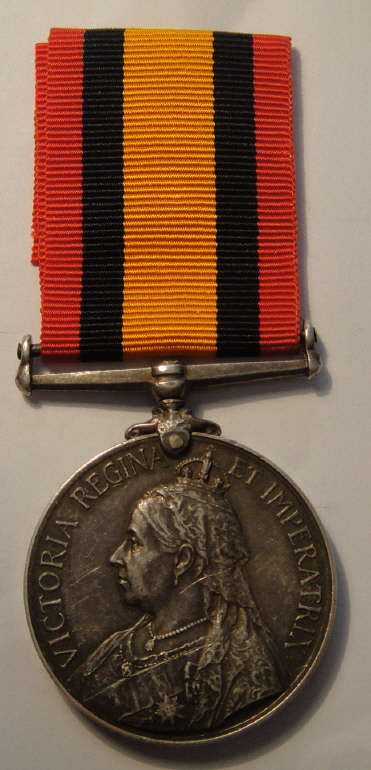 Queens Anglo Boer War Medal: 100 Pte. J.A. MILLS  INDWE T.G.