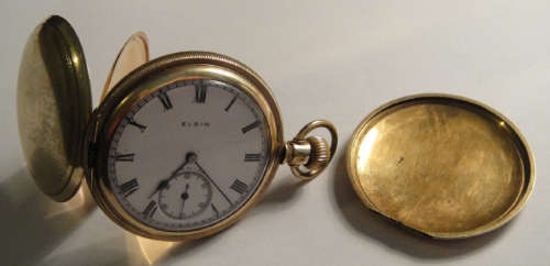 Large Vintage Elgin Pocket Watch
