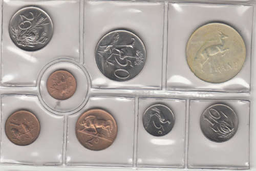 1971 UNCIRCULATED Coin Set of the Republic of South Africa