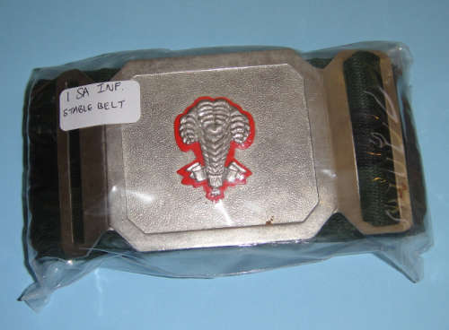 SADF : 1 South African Infantry Stable Belt