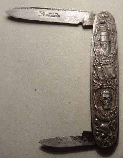 Paul Kruger // Christiaan de Wet Pocket Knife made by OKAPI Germany