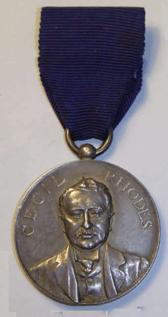 Cecil Rhodes Funeral Train Medal, 1902 (Struck in Silver)