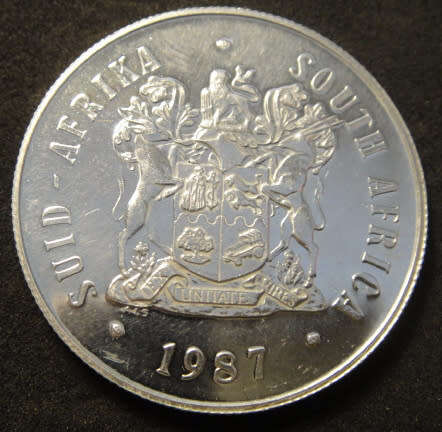 Republic of South Africa : SILVER R1 of 1987