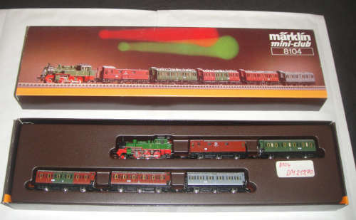 Marklin Mini-Club 8104 Train Set