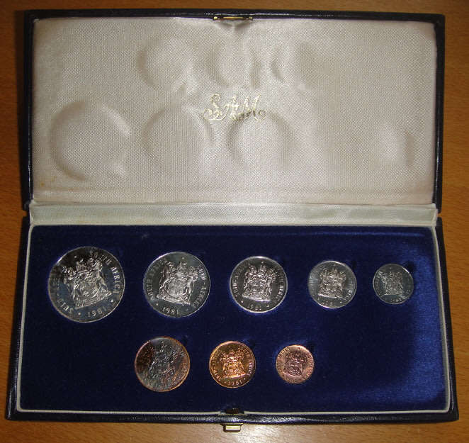 Republic of South Africa : Short Proof Set of 1981