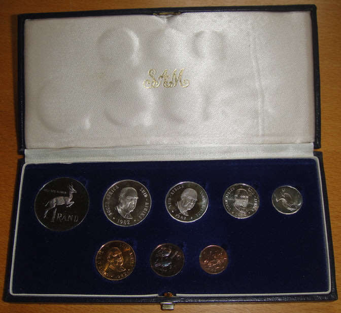 Republic of South Africa : Short Proof Set of 1982