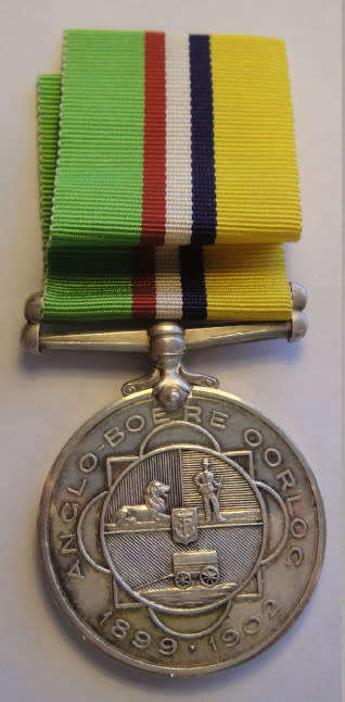 ABO Medal to Veldkornet S H Rothman