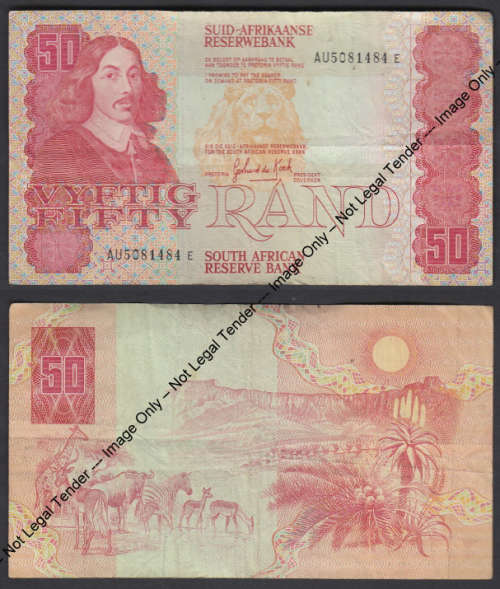 Republic of South Africa : R50 note of 1984