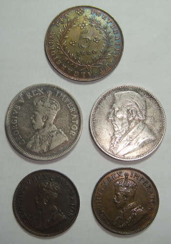 Small Coin Lot (ZAR, Union and Portugal)