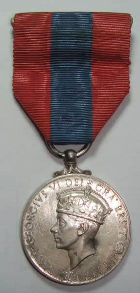 Imperial Service Medal for Faithful Service (George VI, 1948-53) to Frederick George Baker