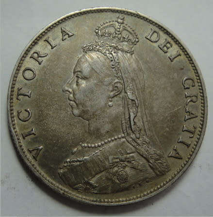 Great Britain: Victorian Silver Two Shillings (2/-) of 1887