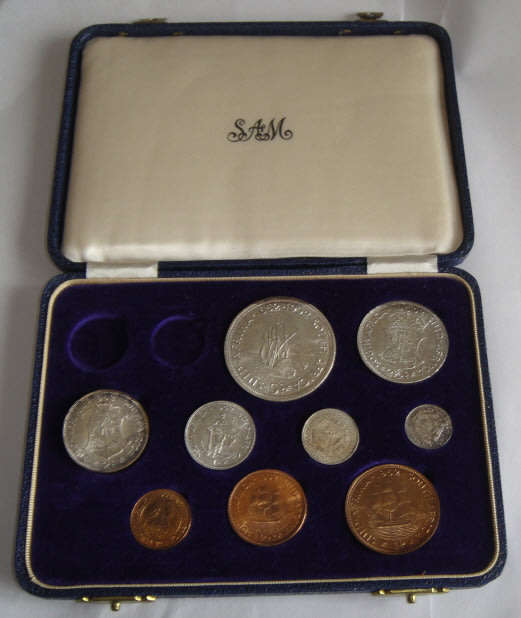 Union of South Africa: Short Proof Set of 1952
