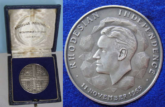 Rhodesia Declaration of Independence: Ian Smith / "We Stand Behind You" (The SILVER Issue of 1965)