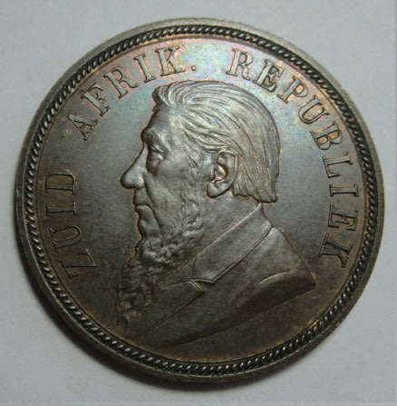 Paul Kruger ZAR: Penny of 1892 (Uncirculated)