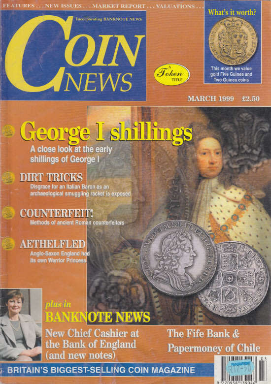 Coin News Magazine, March 1999 (Only for personal pick up in the Western Cape)