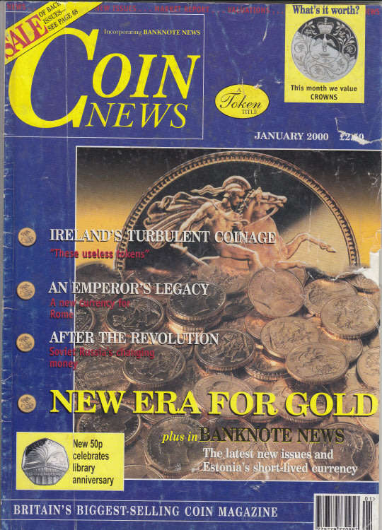 Coin News Magazine, January 2000 (Only for personal pick up in the Western Cape)