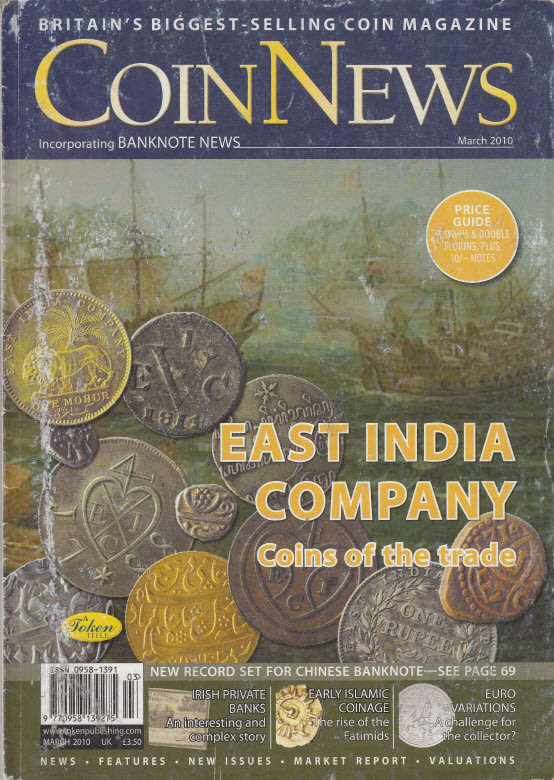 Coin News Magazine, March 2010 (Only for personal pick up in the Western Cape)