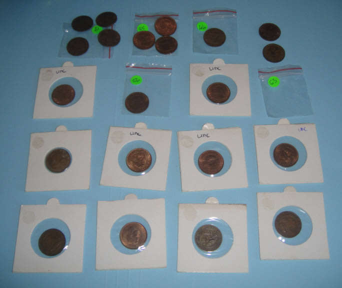 Union of South Africa: Collection of 21 Farthings from the 1940s and 1950s