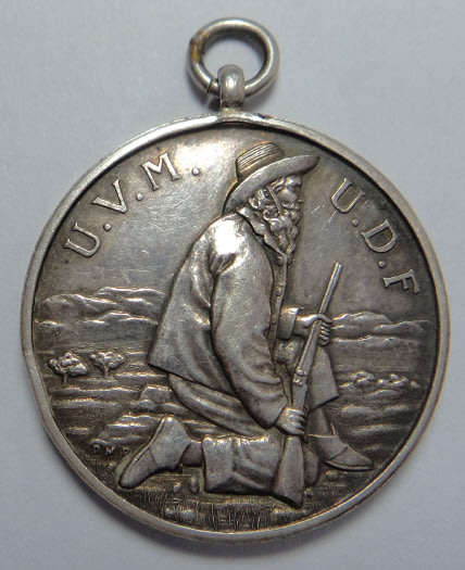 Union Defence Force Silver Award by the Royal Mint, Pretoria (Laidlaw 0802a)