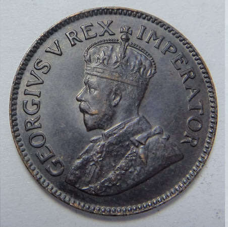 Union of South Africa: Farthing (Quarter Penny) of 1928 in Mint State condition