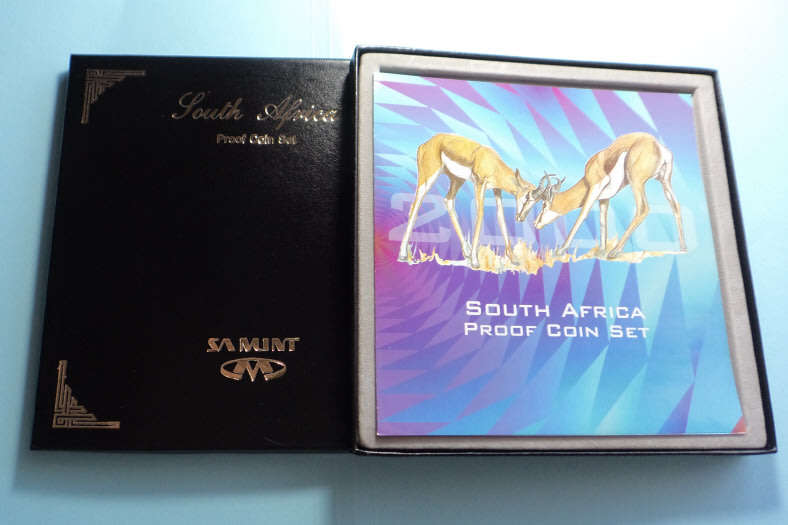 Republic of South Africa: PROOF SET of 2000 (Old Coat of Arms)