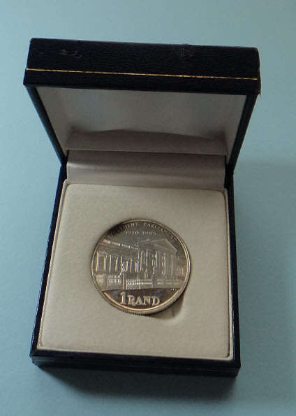 Republic of South Africa: Silver Proof R1 of 1985 (Parliament)