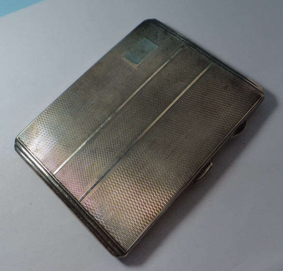 Collection of Antique & Vintage Silver Cigarette & other Cases (Case 7 of 8)