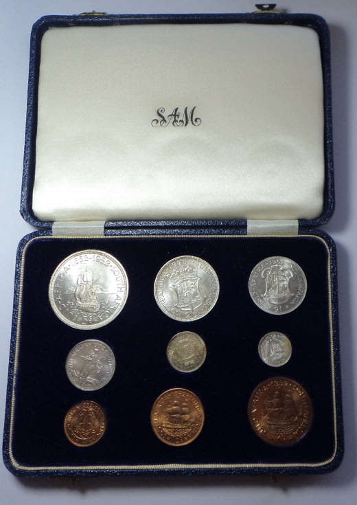 Union of South Africa: Short Proof Set of 1952