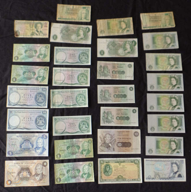 Great Britain and Ireland Banknotes (Some uncirculated)
