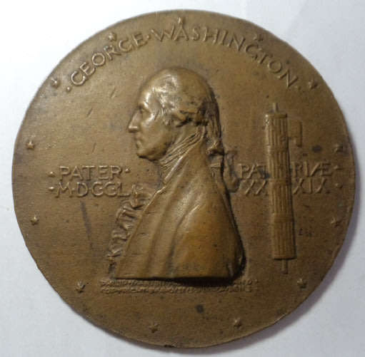 Commemorative Centenary Medal, USA, George Washington (1732-1799)