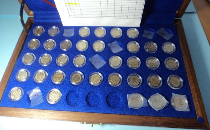 Union & Republic of South Africa: Tickey Collection 1923 to 1961
