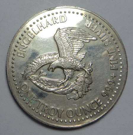 One Troy Ounce Silver: The Engelhard Mount Everest Coin of 1986