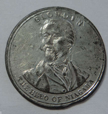 Blondin, the Hero of Niagara Medal 1860 (Extremely Rare. Only 17 currently known)