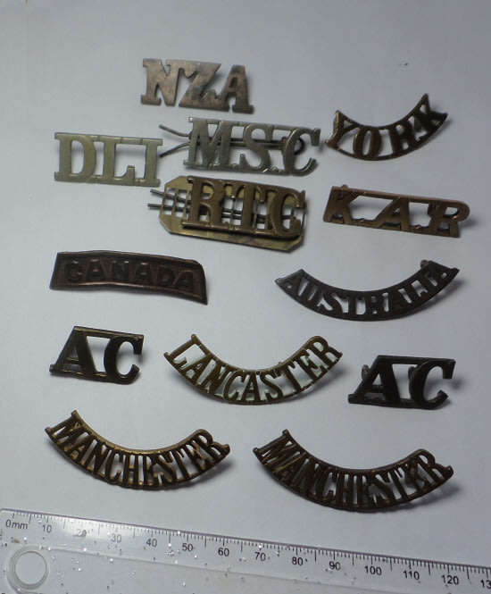 Military Badge Collection: Various Badges