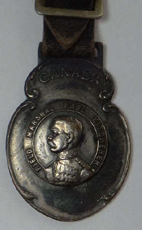 Anglo Boer War (Canada) Field Marshall Earl Kitchener Medal / Badge