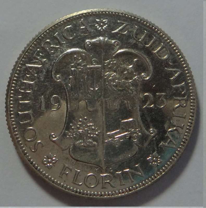 Union of South Africa: Two-Shillings of 1923 (Proof Condition)