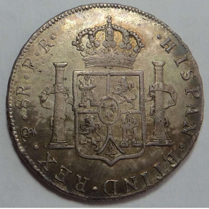 Spain: Carolus IIII Silver Piece of Eight (8 Reales) of 1791