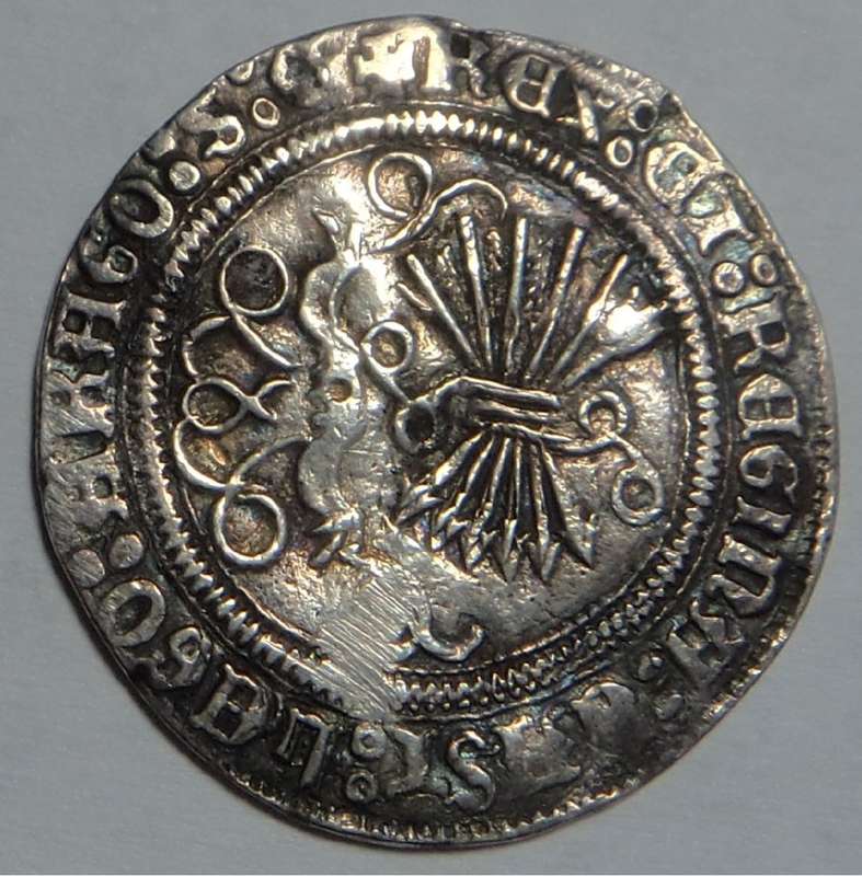 Spain, Ferdinand and Isabella Silver 1 Reales (1469-1504)