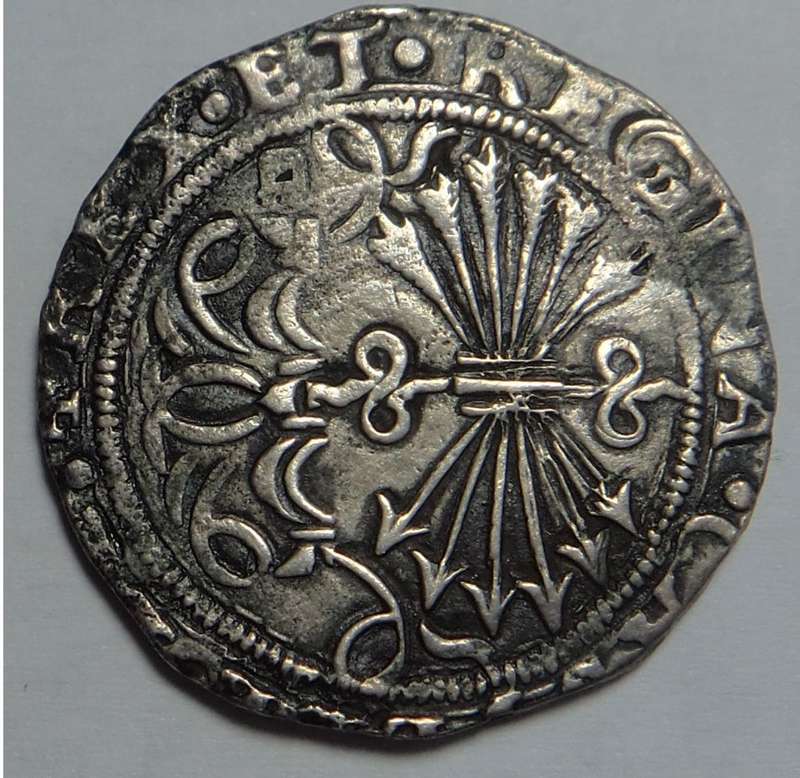 Spain, Ferdinand and Isabella Silver 3 Reales (1469-1504)