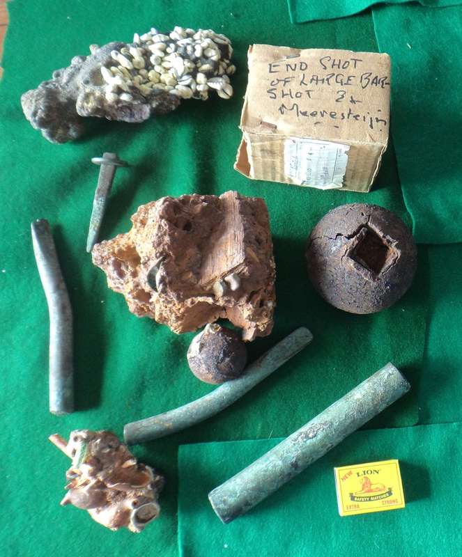 Shipwrecked Artifacts from the Merestejin (1702) & unknown Cape Shipwreck (Personal pick-up only)