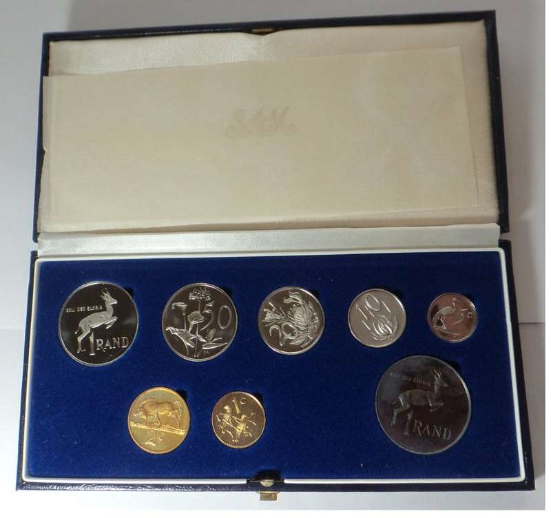 Republic of South Africa: Short Proof Set of 1989