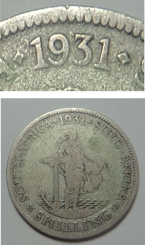 Union of South Africa: The RARE Shilling of 1931