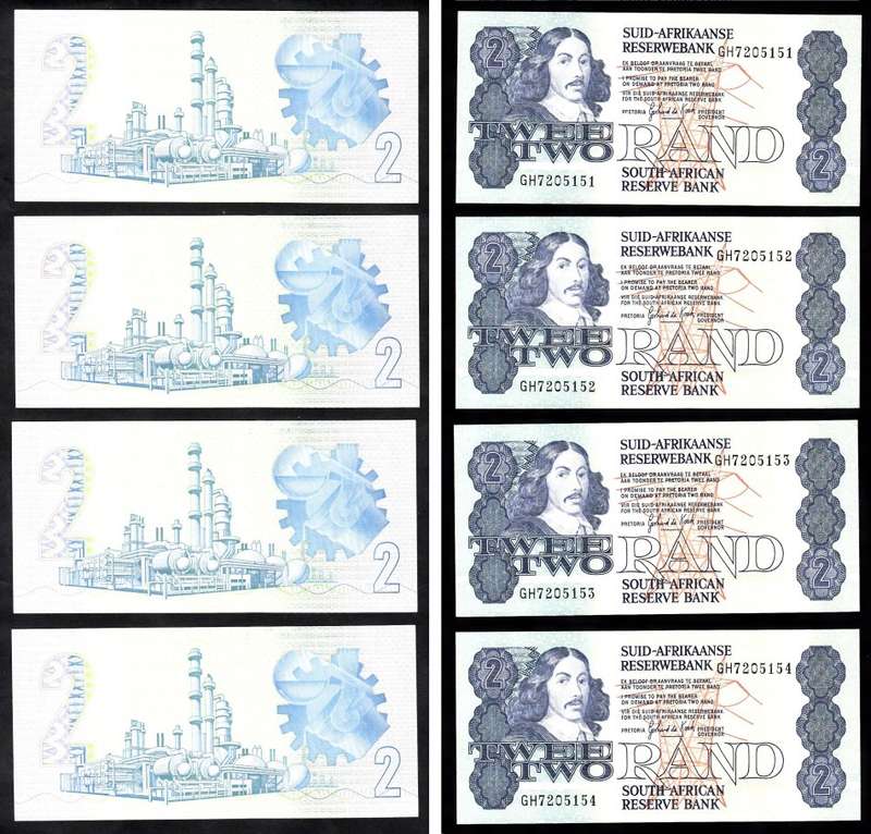 RSA R2 of the 1980s (Consecutive GH Notes)