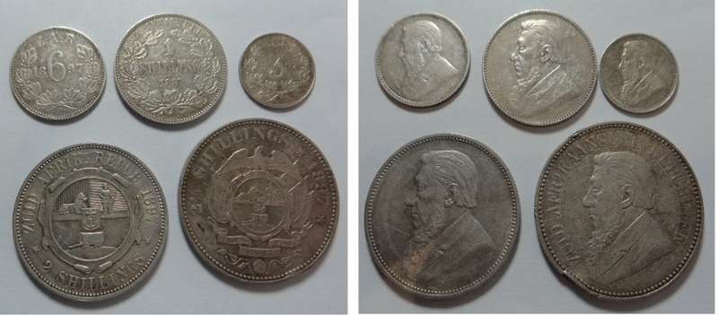 Paul Kruger ZAR: Coin Set of 1897