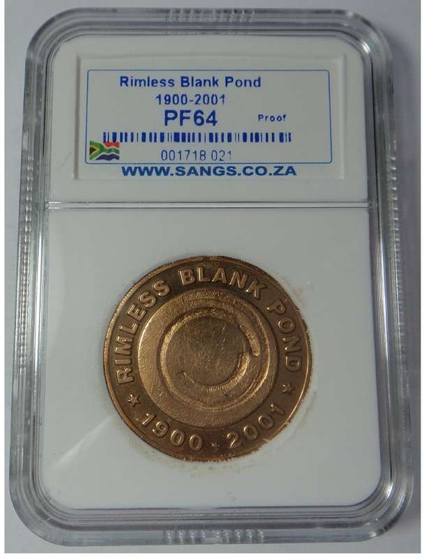 ZAR: Rimless Blank Pond Anniversary, Copper, Sangs PF 64
