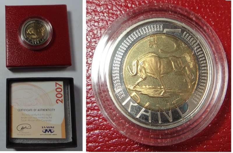 Rep. of SA: Oom Paul R5 of 2007, 2 available