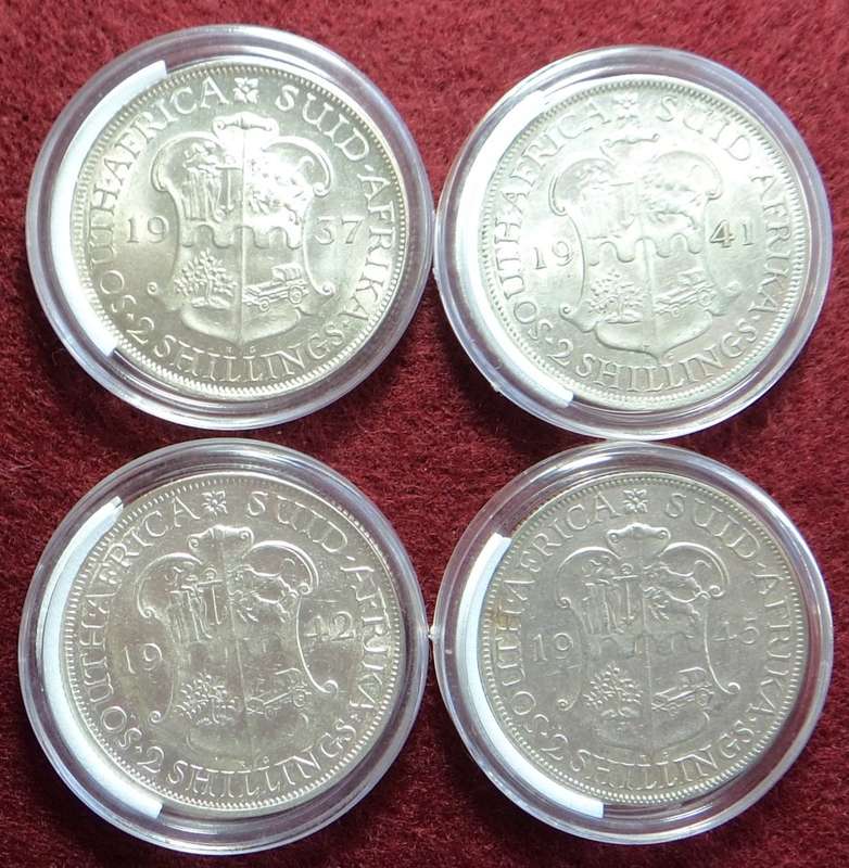 Union of South Africa: King George VI 2-Shillings Collection