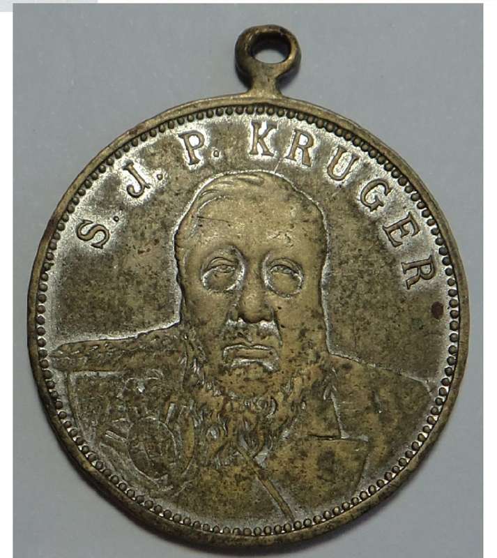 Netherlands: Anglo Boer War Paul Kruger Medal (Silvered Bronze)